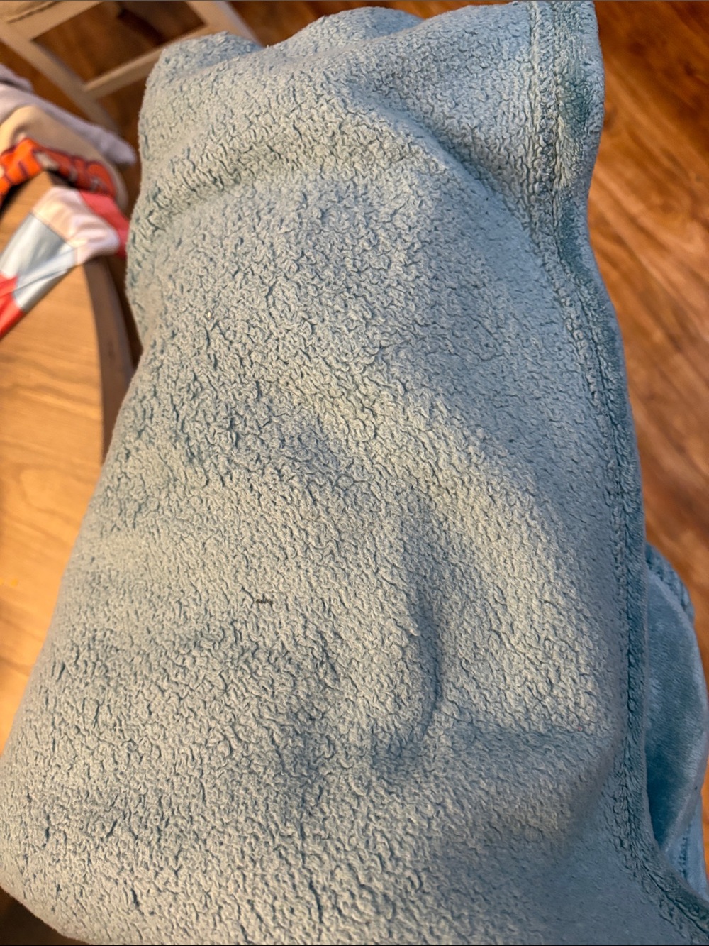Men's Light Blue Fleece Shorts